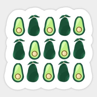 Avocados Sticker